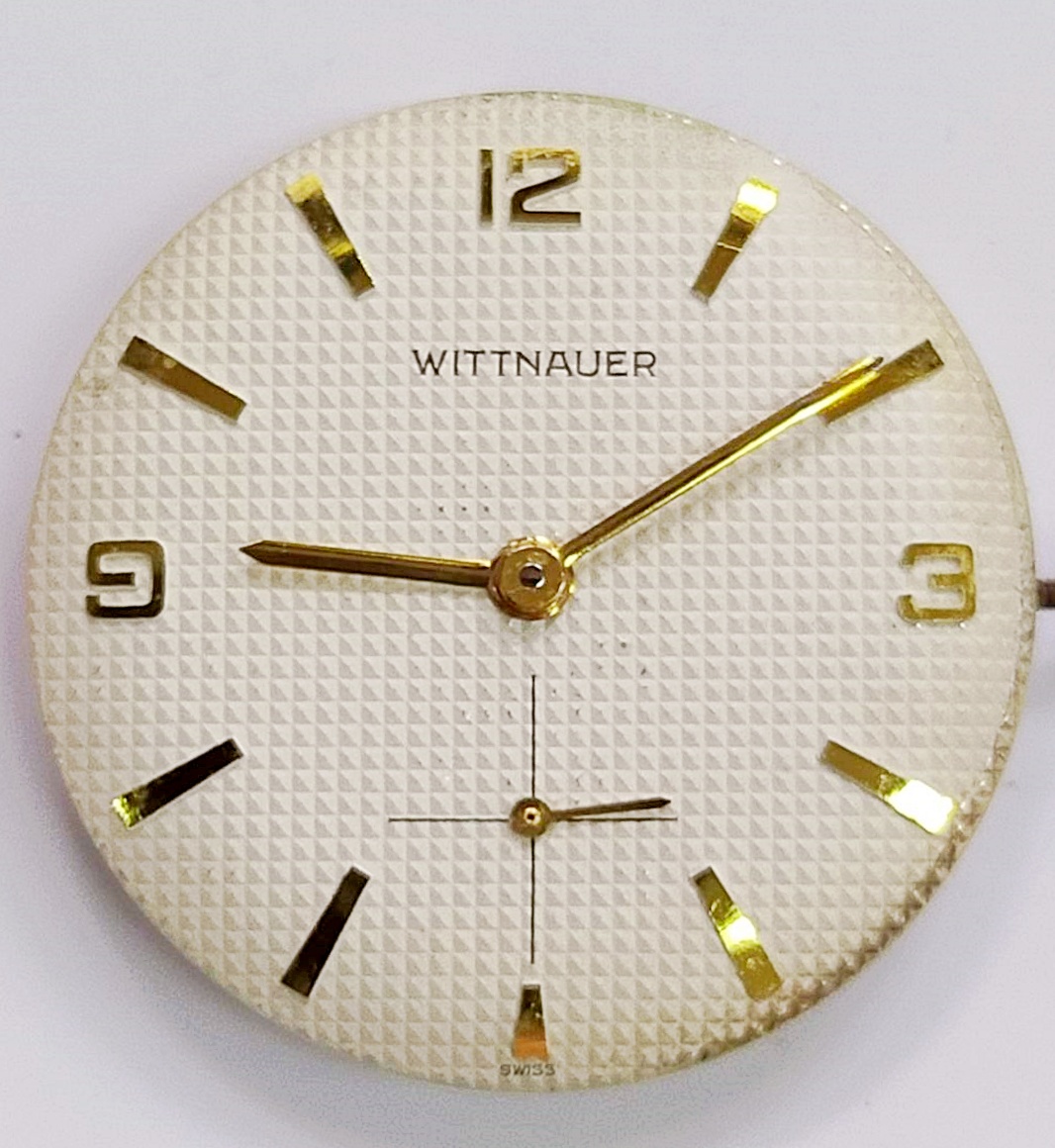 นาฬิกาเก่า WITTNAUER BY LONGINES ไขลานสองเข็มครึ่ง