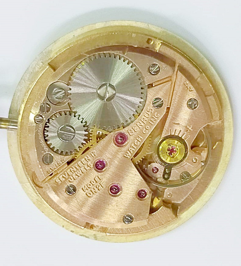 นาฬิกาเก่า BENRUS ไขลาน สองเข็มครึ่ง