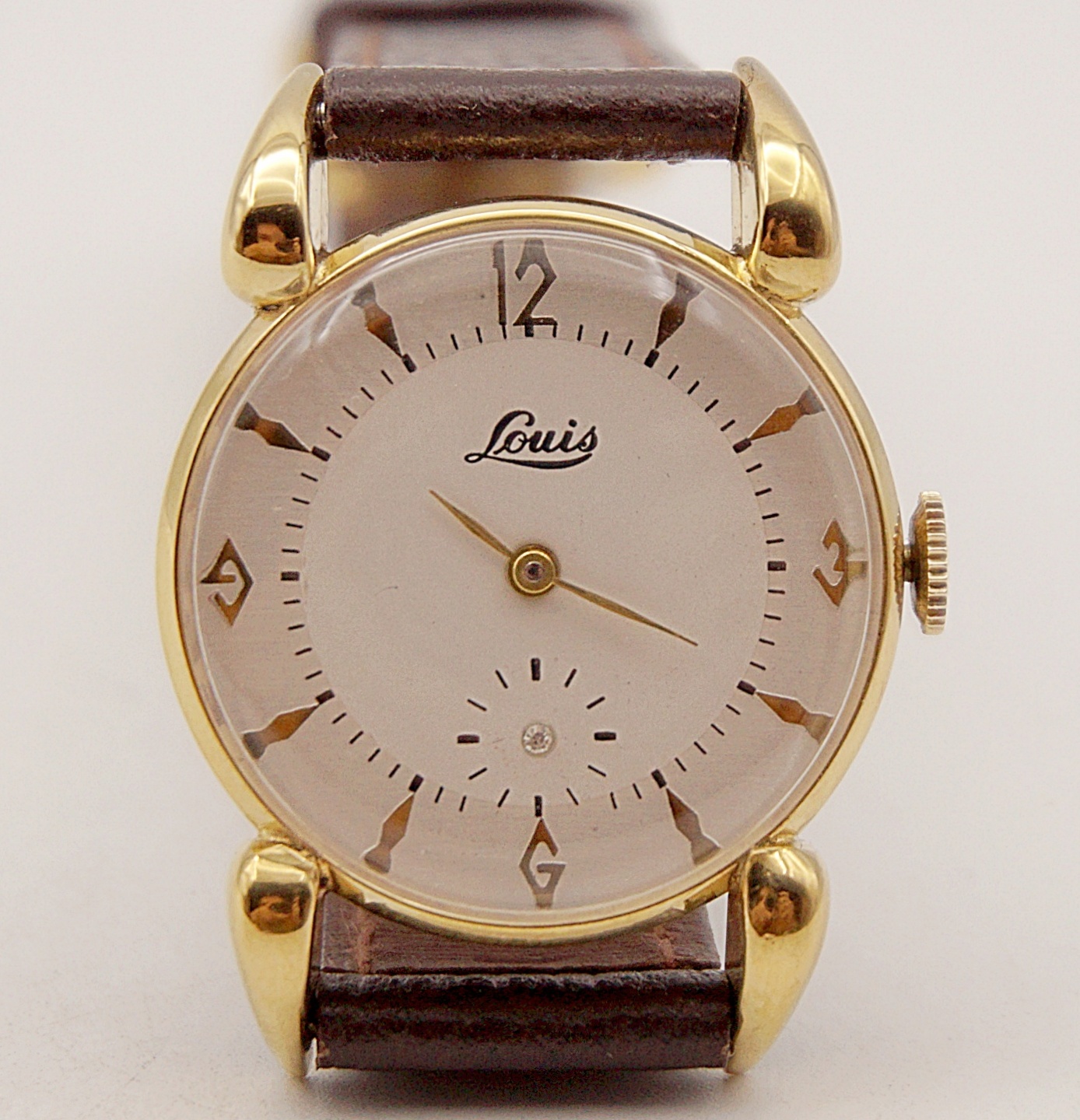 นาฬิกาเก่า LOUIS ไขลานพร้อมกล่อง