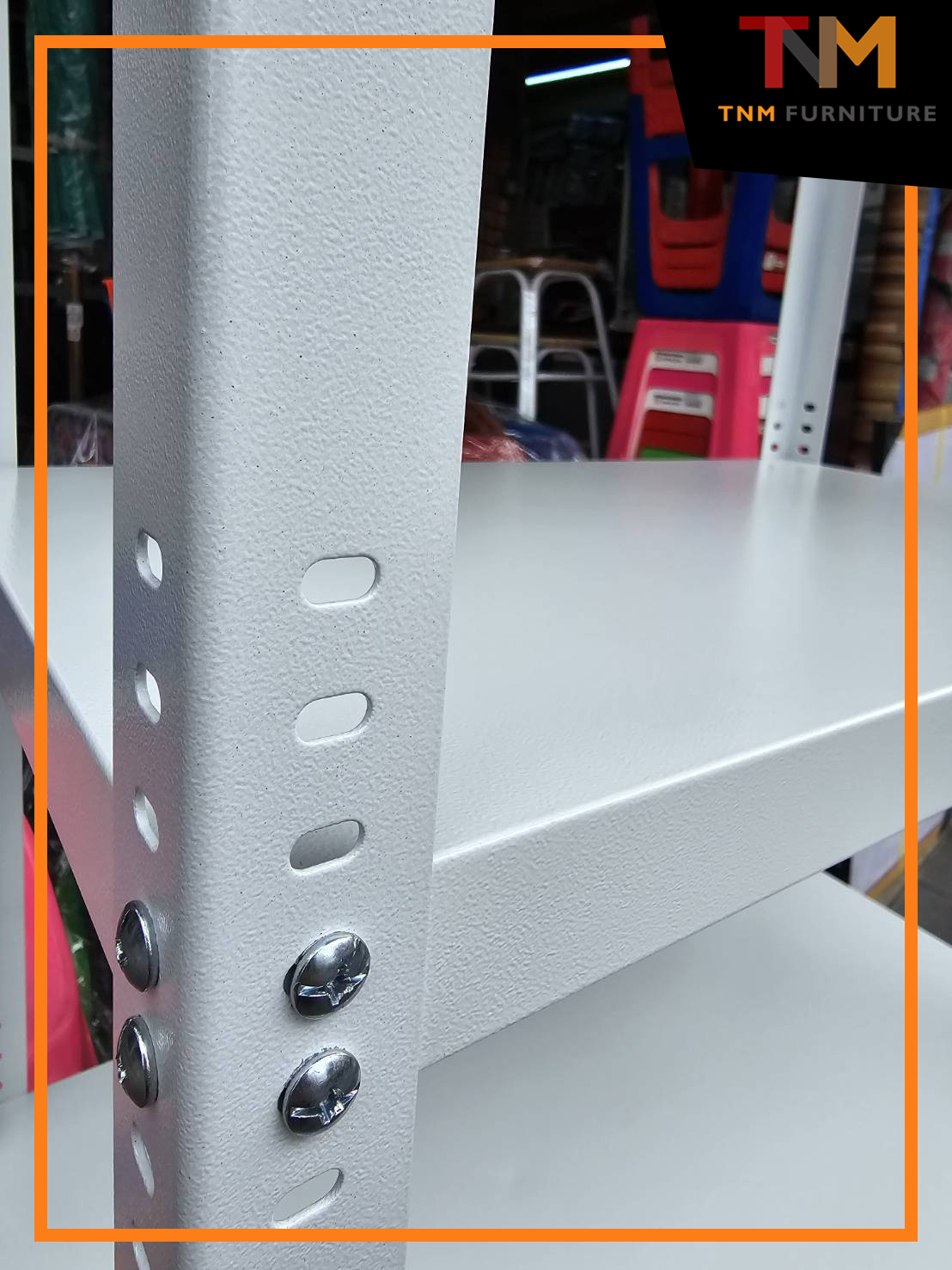 ชั้นเหล็กปรับระดับ 5ชั้น