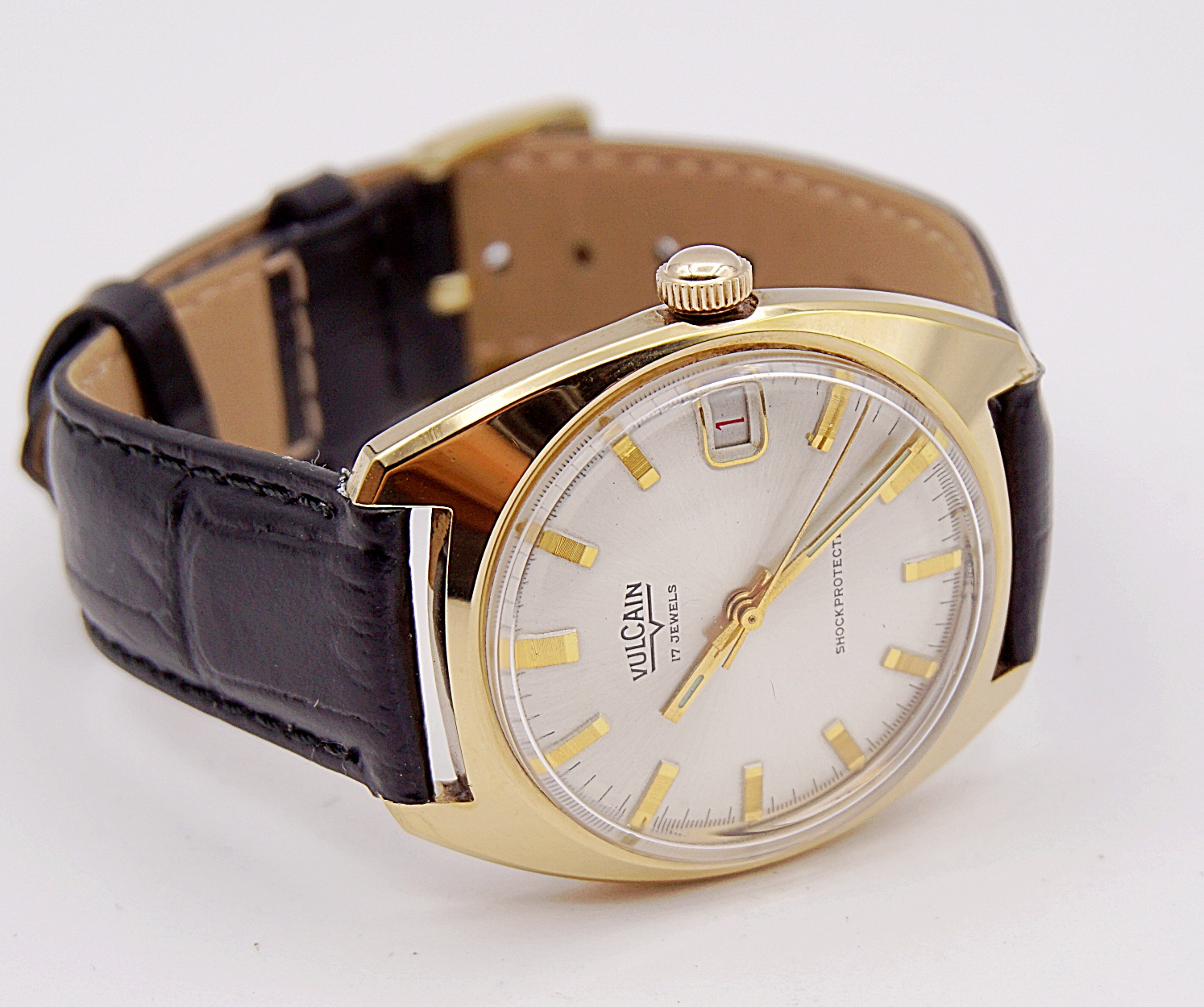 นาฬิกาเก่า VULCAIN ไขลาน