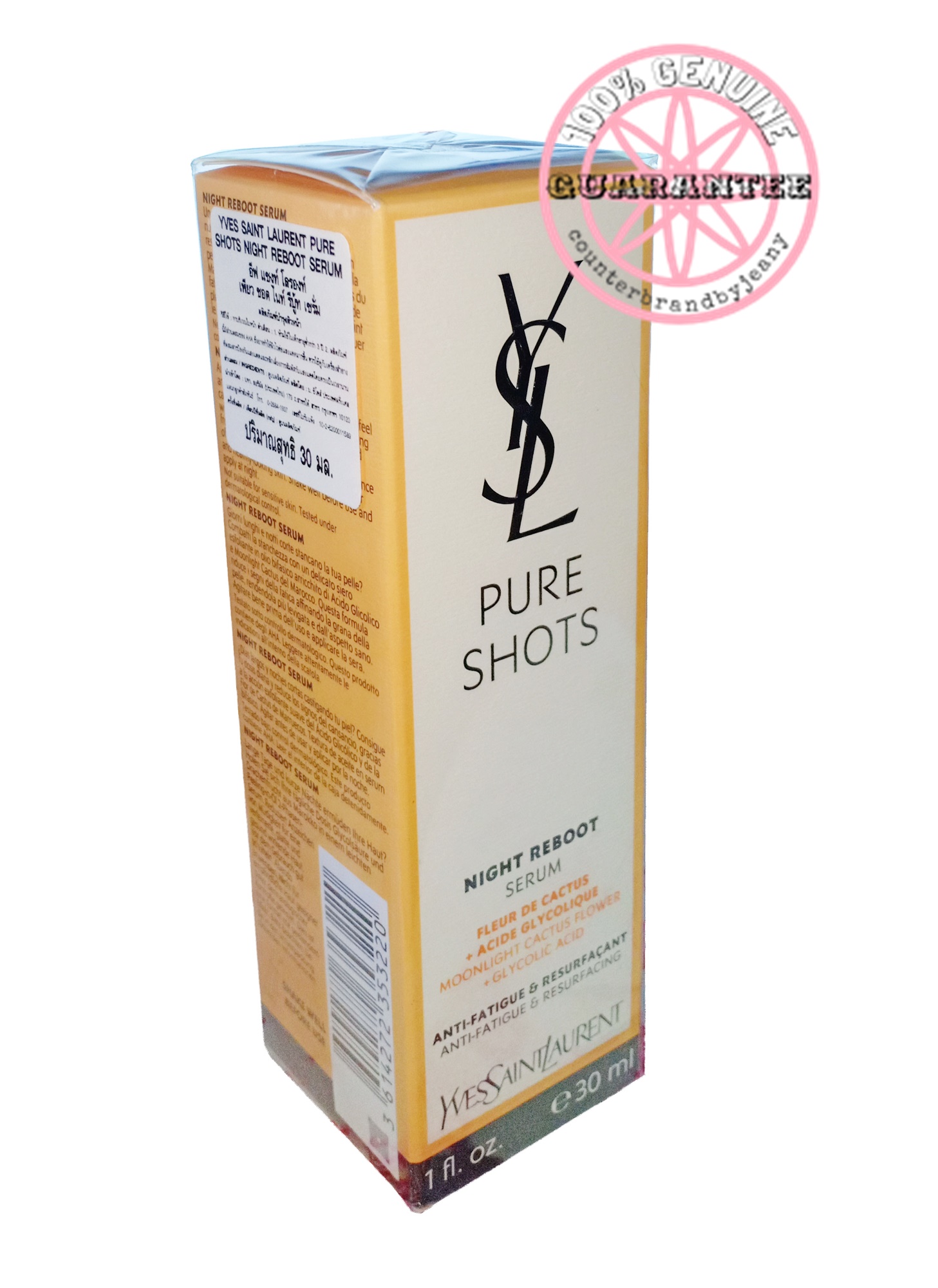 PRE-ORDER: YSL Pure Shots Night Reboot Serum