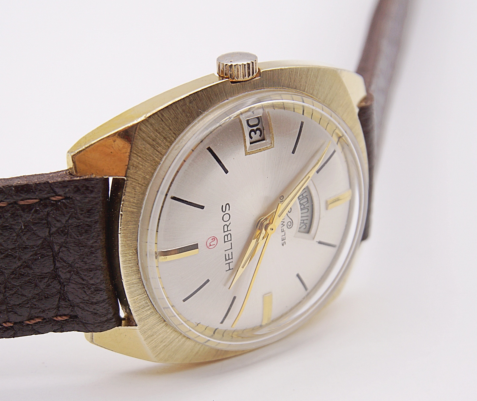 นาฬิกาเก่า HELBROS ออโตเมติก