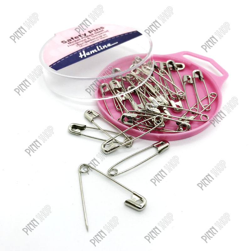 เข็มกลัดซ่อนปลาย ขนาด 34 มม.