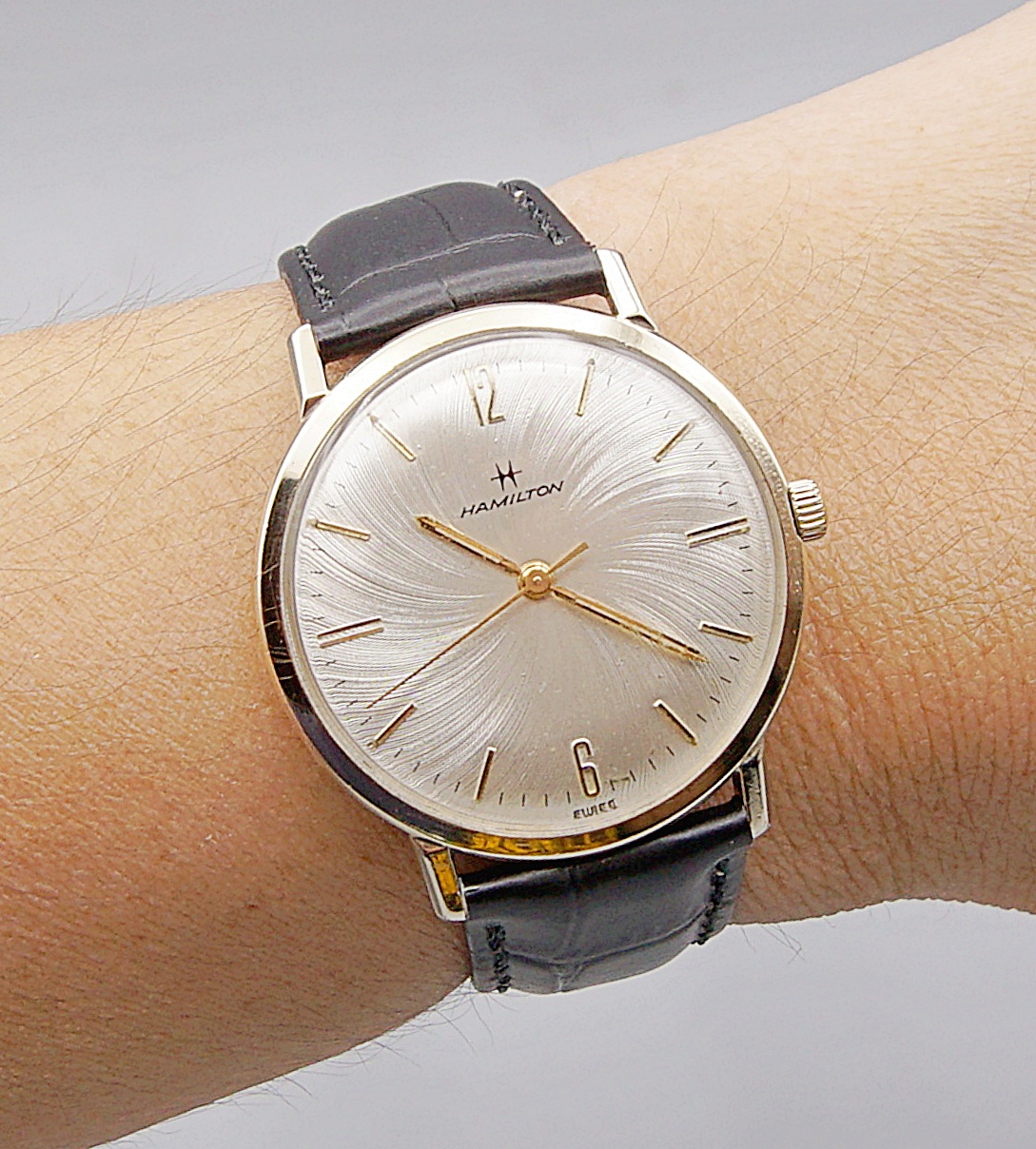 นาฬิกาเก่า HAMILTON ไขลาน