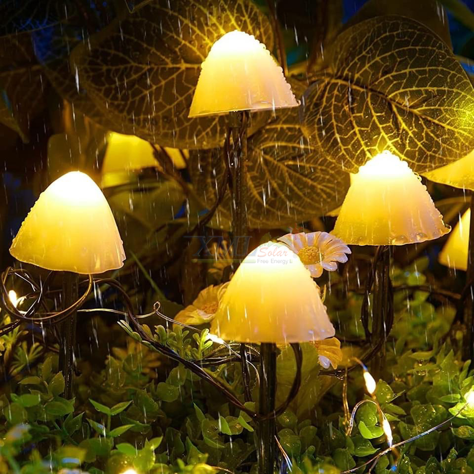 ไฟปักสนามโซล่าเซลล์ รูปเห็ด