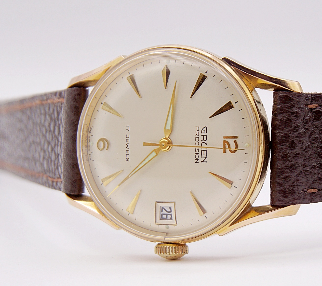 นาฬิกาเก่า GRUEN ไขลาน