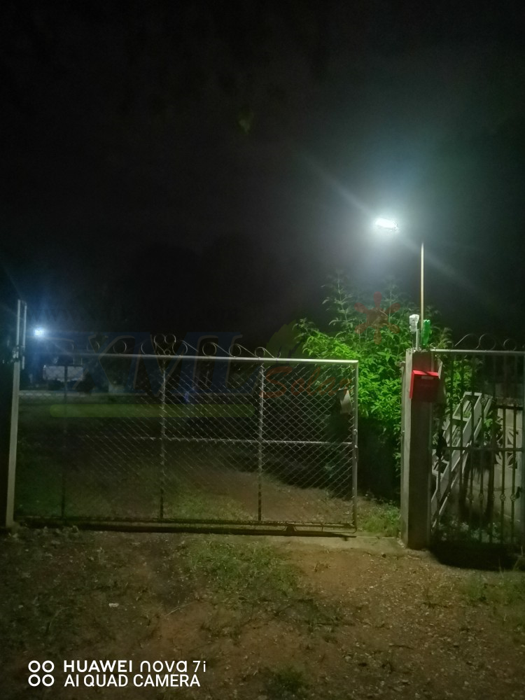 ไฟถนนโซล่าเซลล์ รุ่น MD-SLT27-30W (ขาเหล็ก)(ระบบสว่างค้าง) ของแท้ แบรนด์ MODI XMLSOLAR