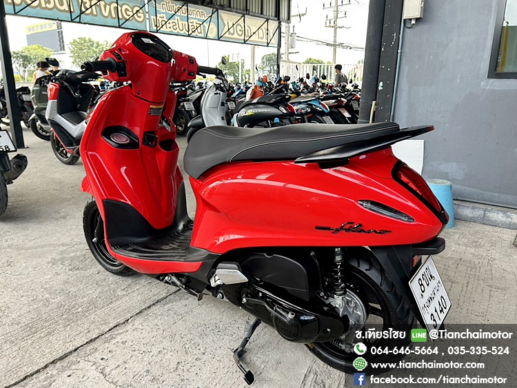 ★ฟรีดาวน์★GRAND FILANO ปี67 วิ่งเพียง 6000 กิโล สภาพเหมือรถใหม่ เครื่องเดิมแน่น เครื่องดี ศูนย์ดี ราคา 57,500