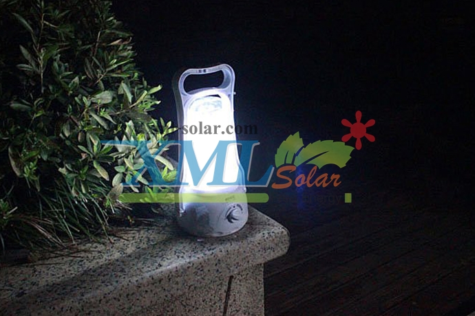 โคมไฟตะเกียงโซล่าเซลล์(สีขาว) ชุดใหญ่