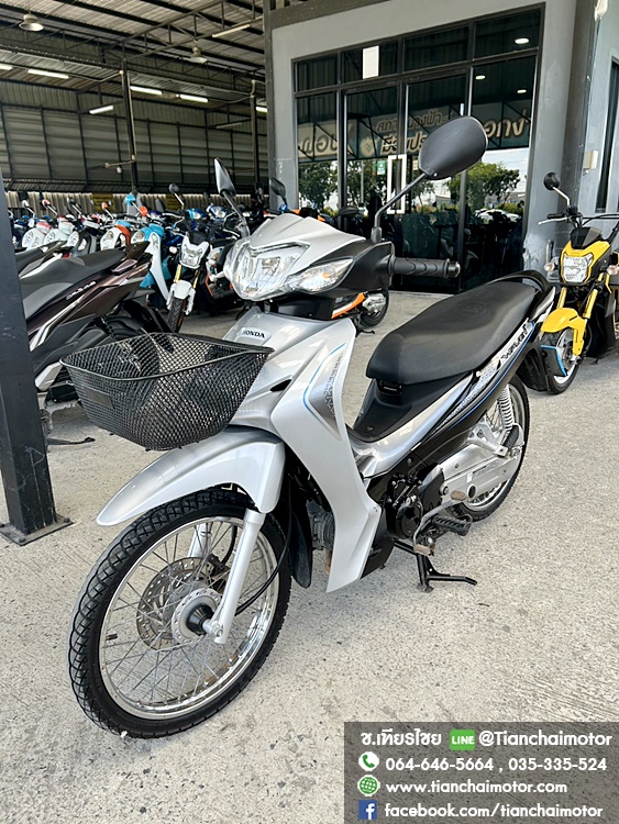 ★ฟรีดาวน์★WAVE110I ปี66 สีเทา สตาร์ทมือ ชุดสีสวยรอบคัน เครื่องแน่น เดิมๆ ประหยัด ทนทาน เครื่องดี ศูนย์ดี ราคา 36,500