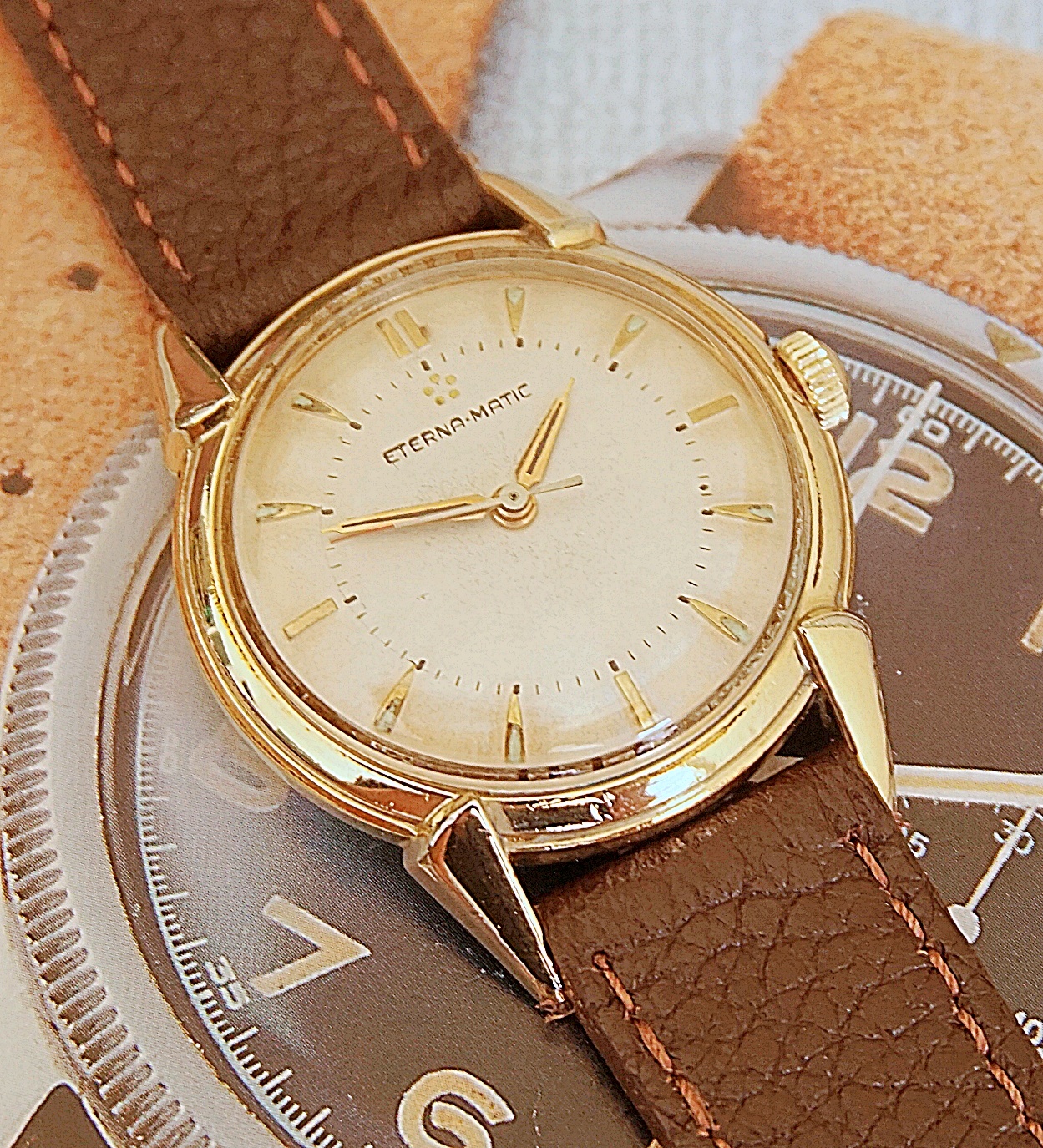 นาฬิกาเก่า ETERNA-MATIC ออโตเมติก