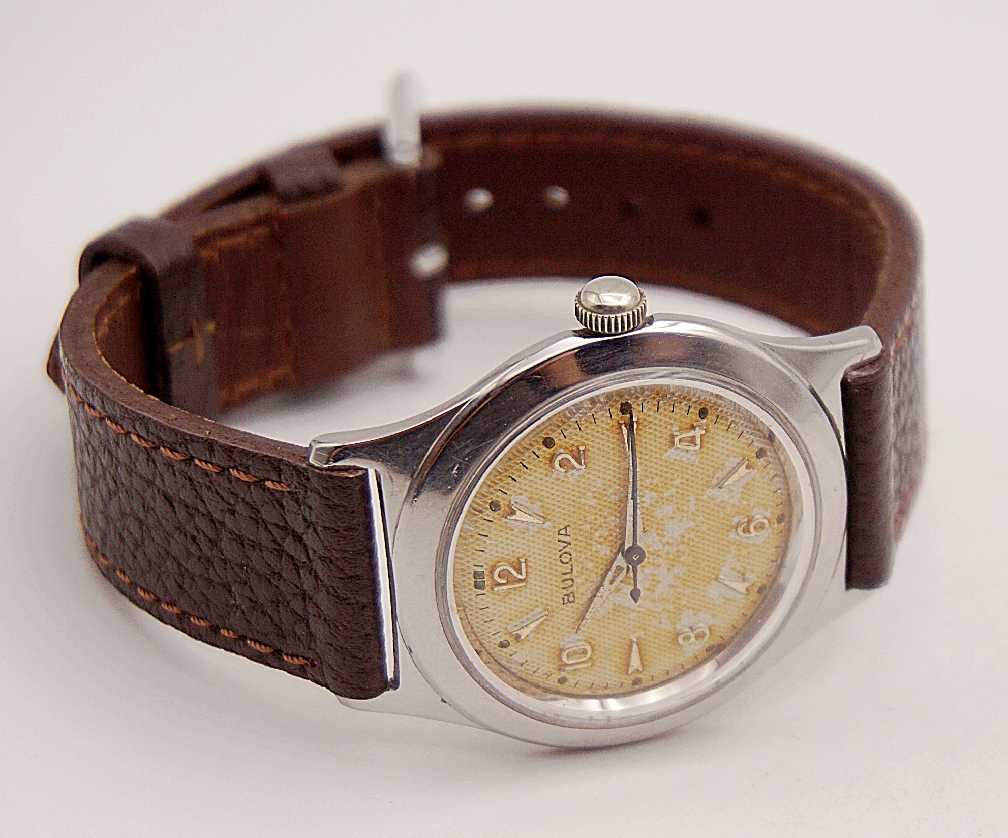 นาฬิกาเก่า BULOVA ไขลาน