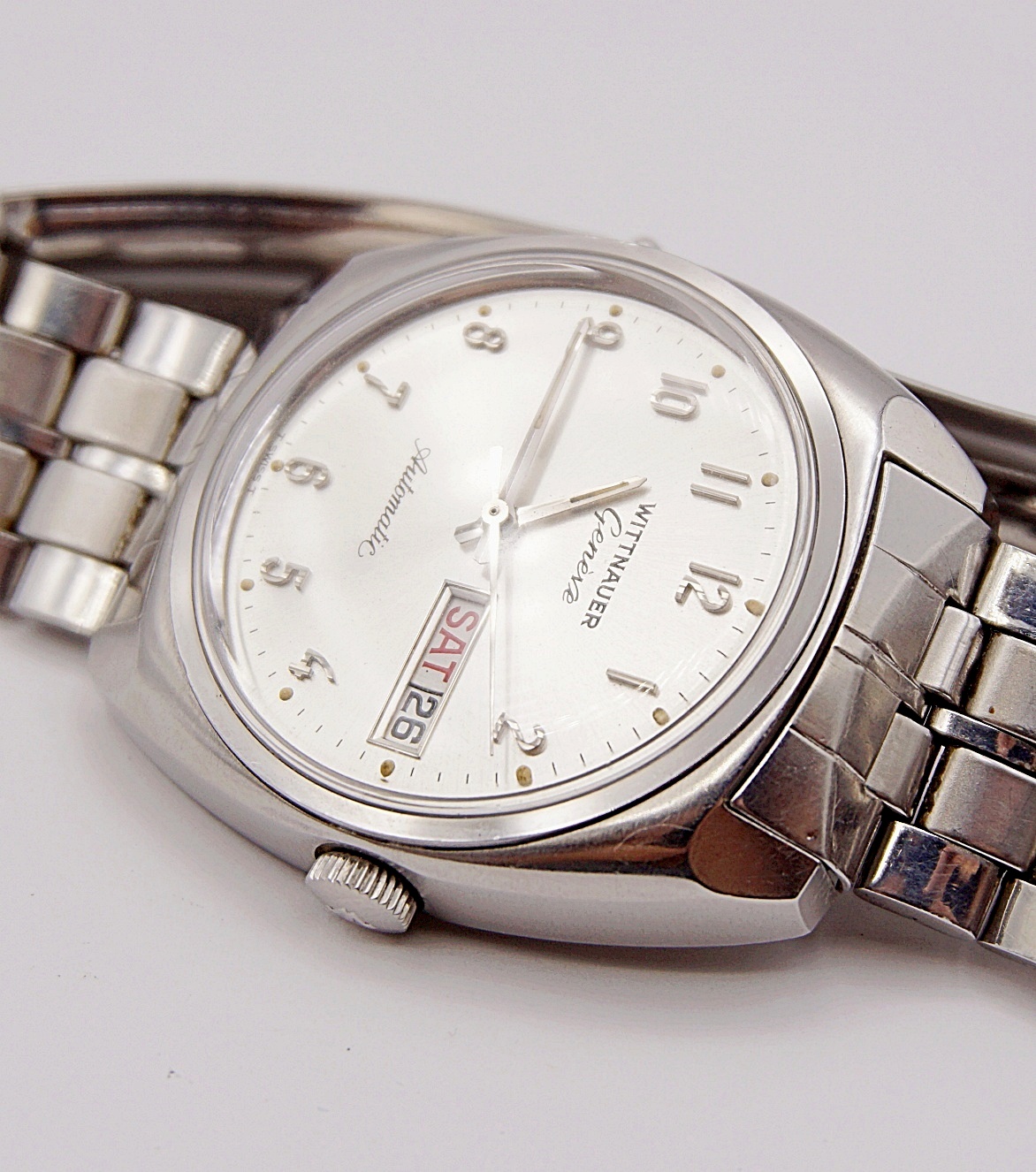 นาฬิกาเก่า WITTNAUER BY LONGINES ออโตเมติก