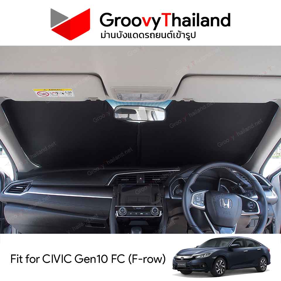 ม่านหน้า HONDA CIVIC Gen10 FC/FK F-row (1 pcs)