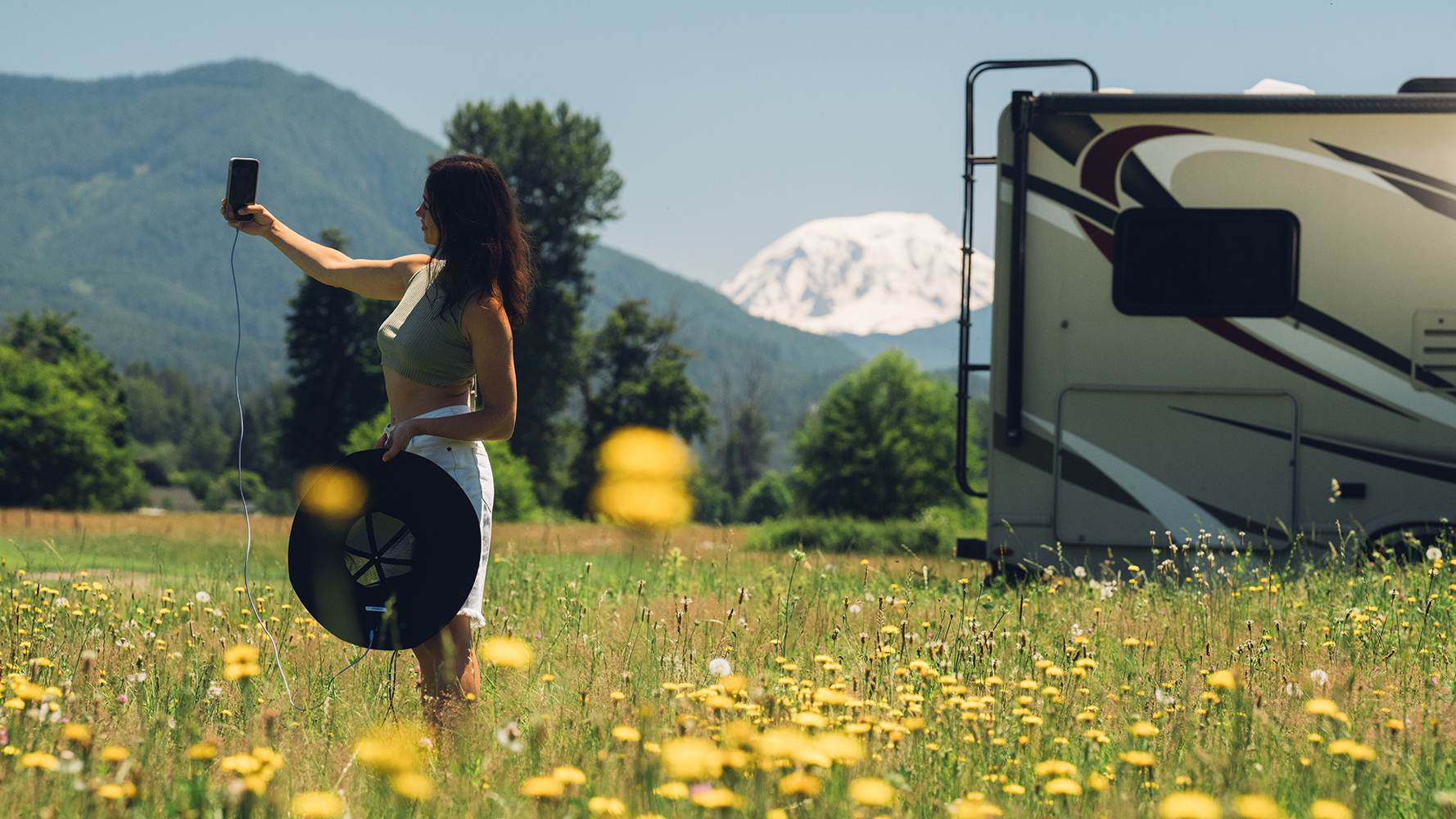 หมวกโซล่าเซลล์ รุ่น POWER HAT