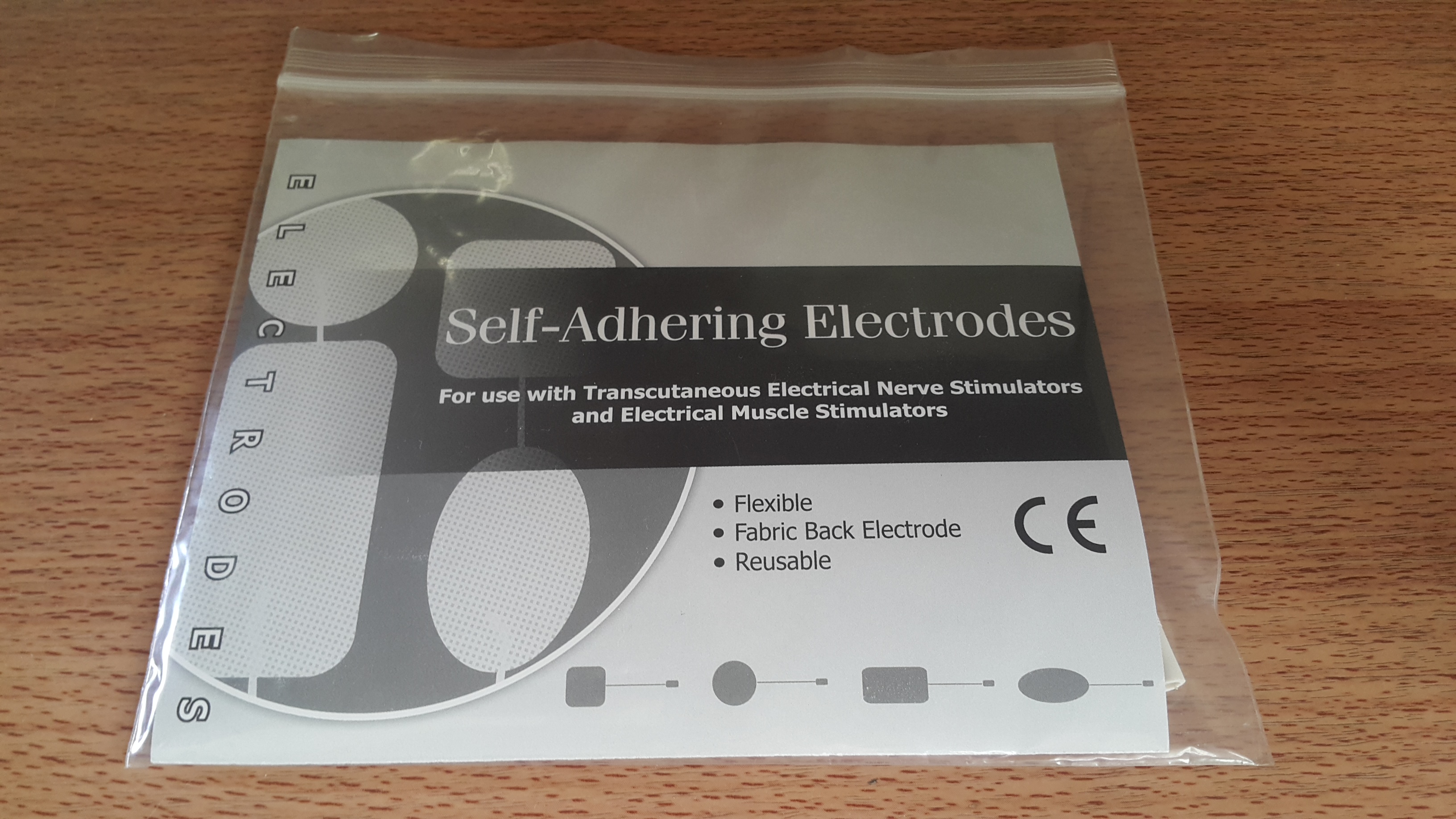 แผ่นอิเล็คโทรด เครื่องกระตุ้นไฟฟ้า electrode pad ขนาด 2 x 3.5 นิ้ว