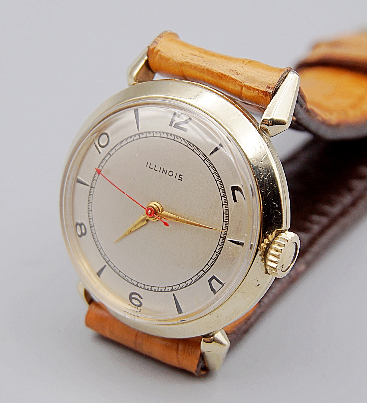 นาฬิกาเก่า ILLINOIS ออโตเมติก