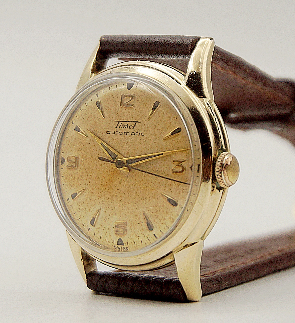 นาฬิกาเก่า TISSOT ออโตเมติกครึ่งรอบ