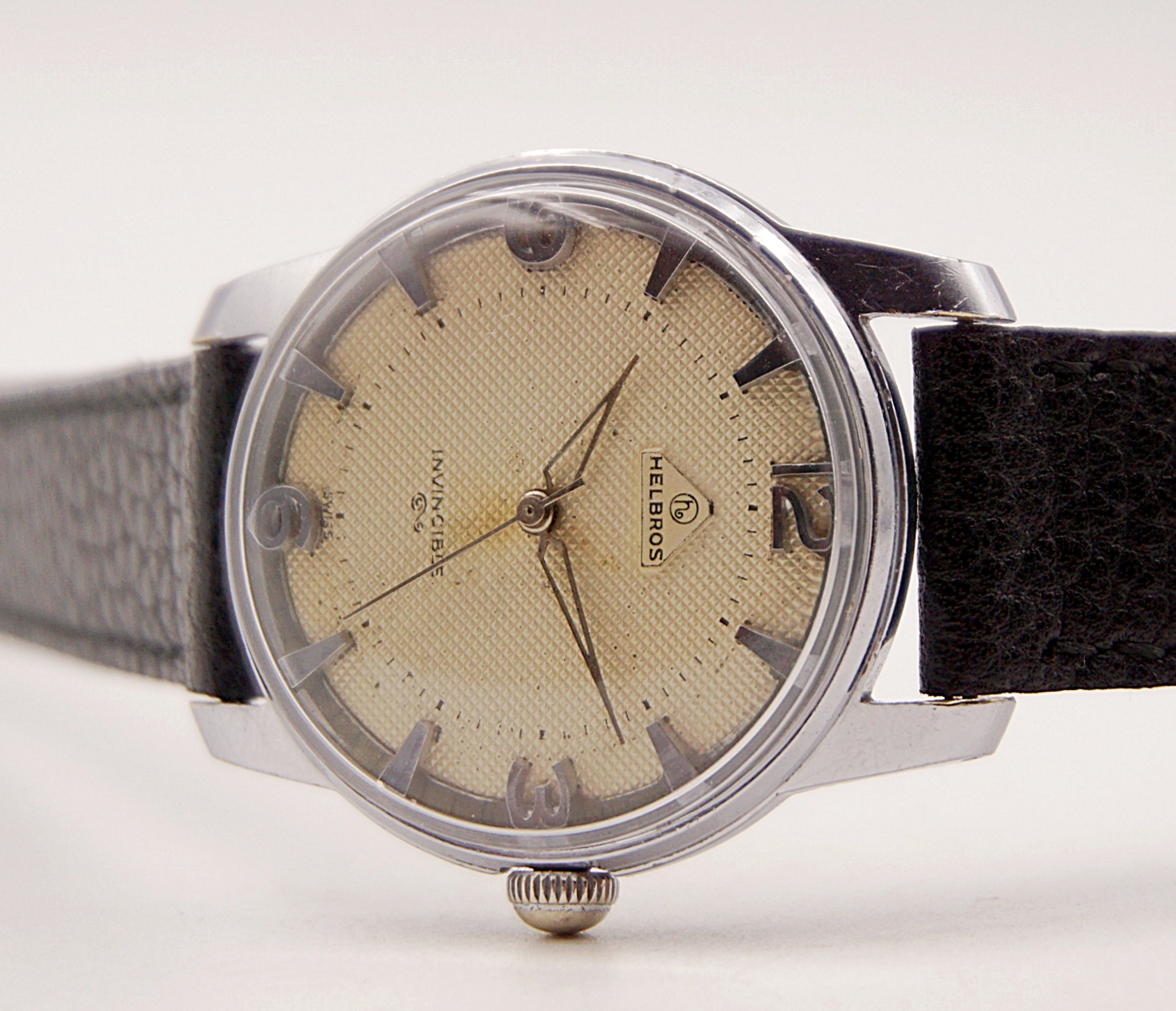 นาฬิกาเก่า HELBROS ไขลาน