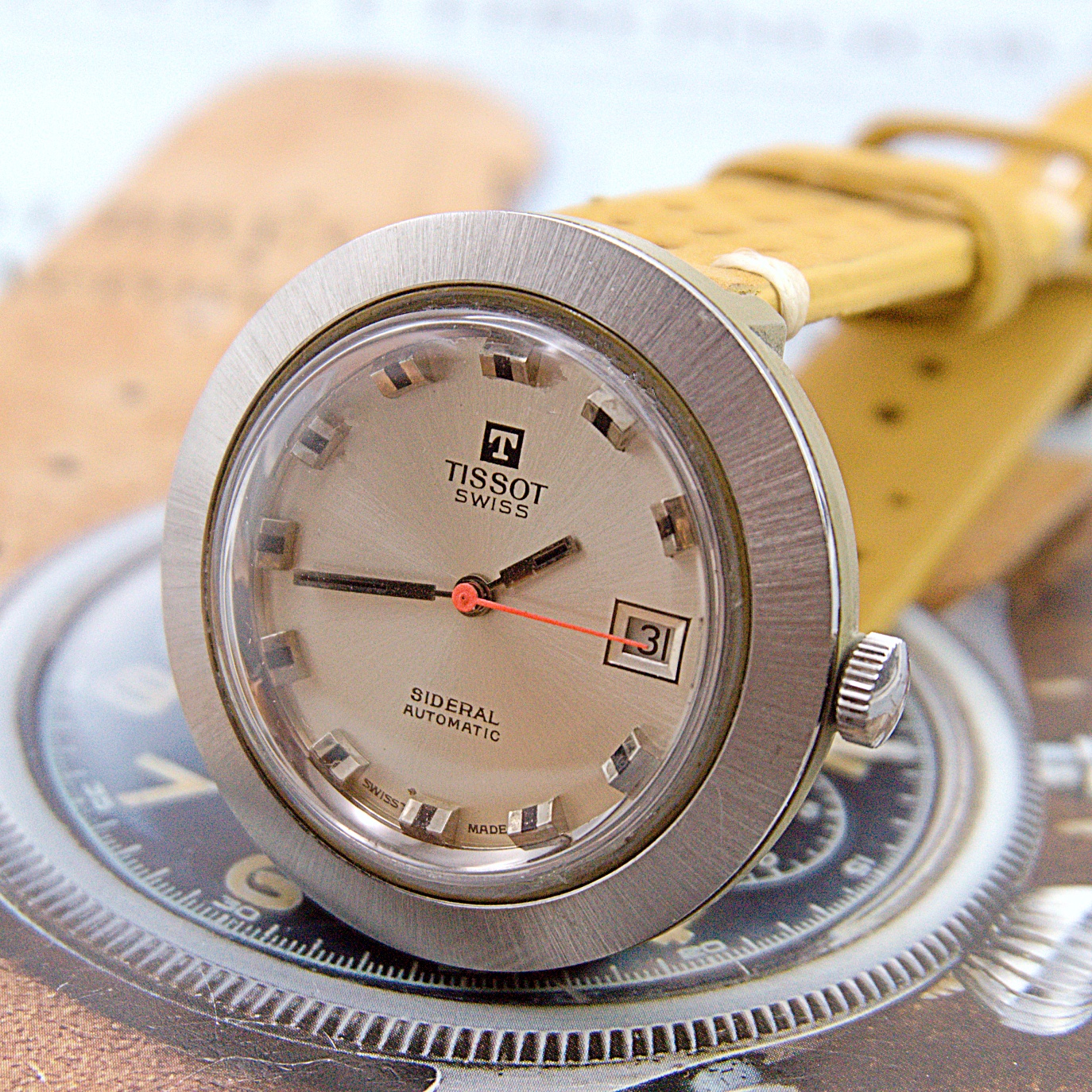 นาฬิกาเก่า TISSOT SIDERAL ออโตเมติก