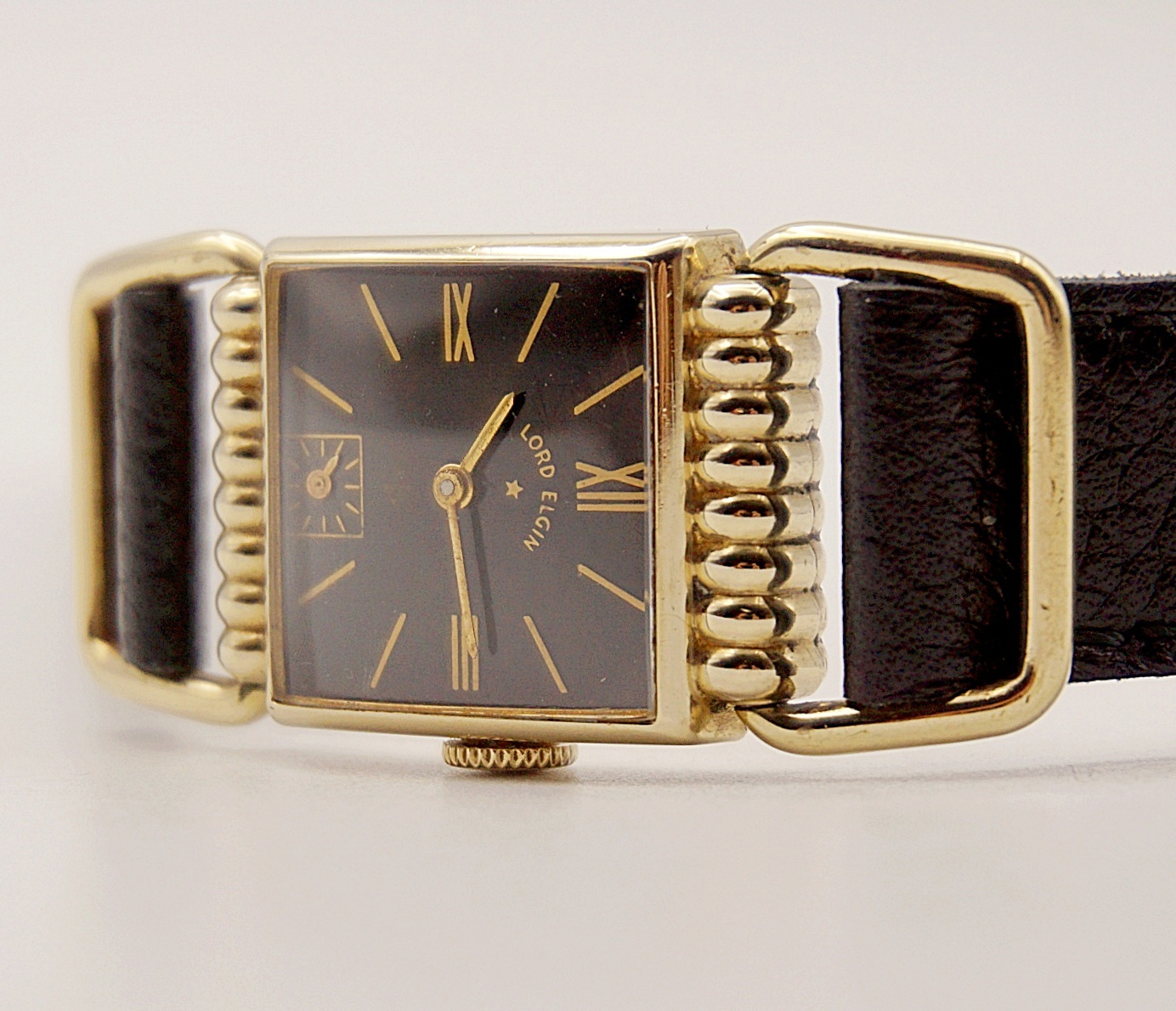 นาฬิกาเก่า LORD ELGIN ไขลานสองเข็มครึ่ง