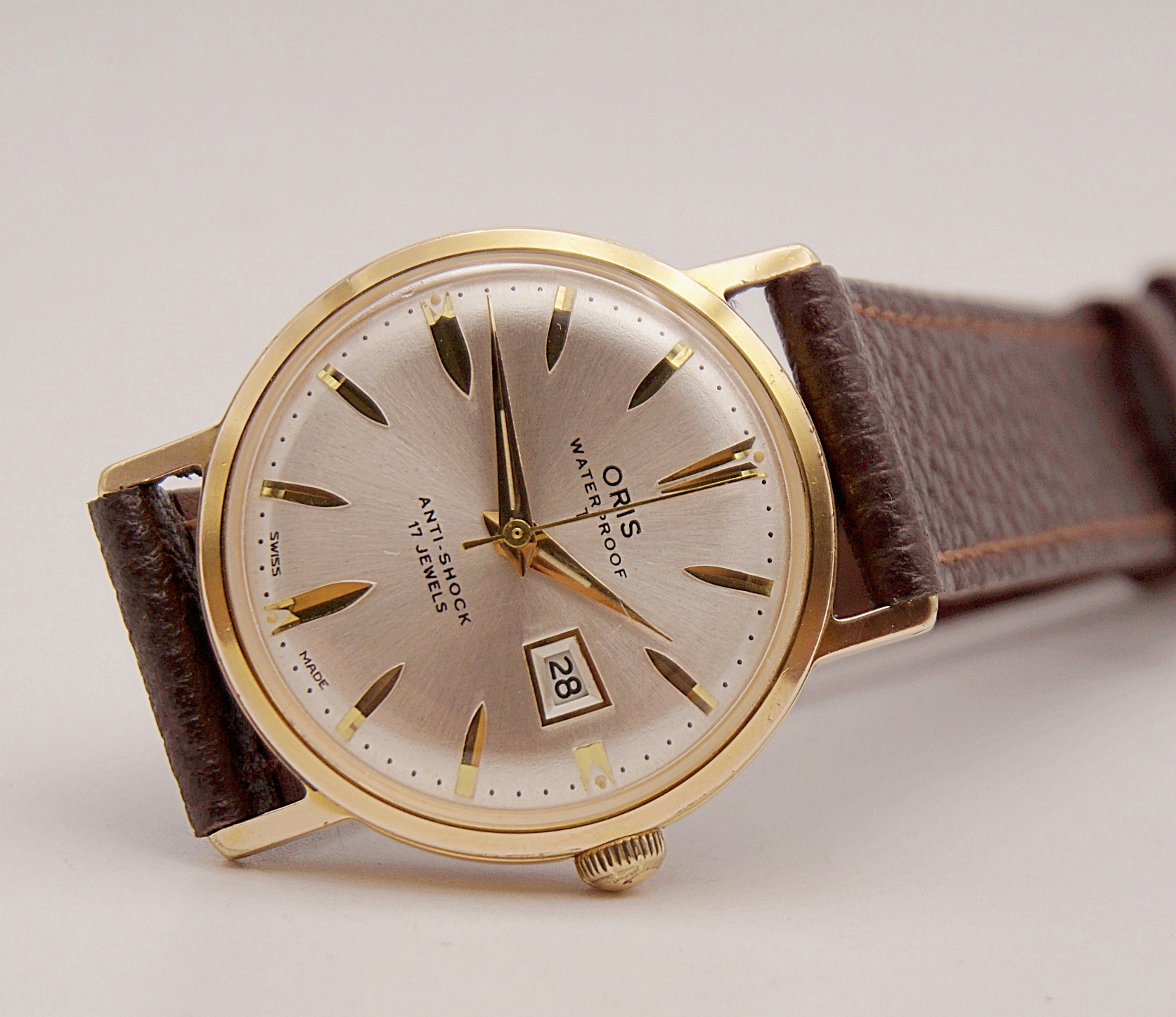 นาฬิกาเก่า ORIS ไขลาน