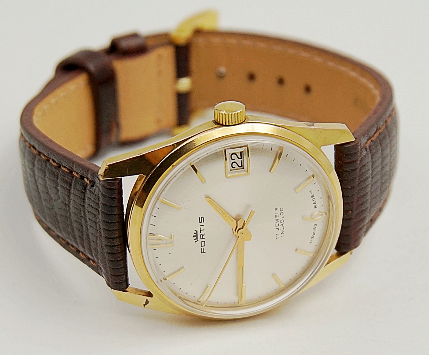 นาฬิกาเก่า FORTIS ไขลาน