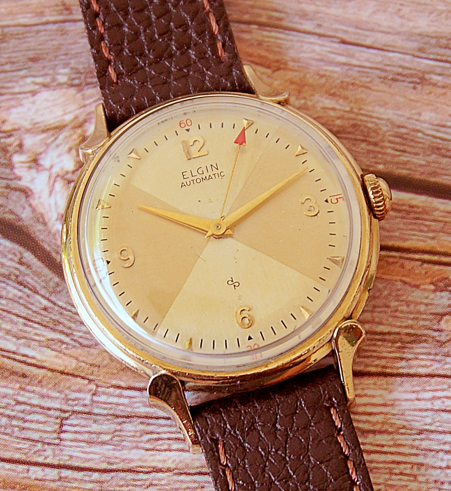 นาฬิกาเก่า ELGIN ออโตเมติกครึ่งรอบ