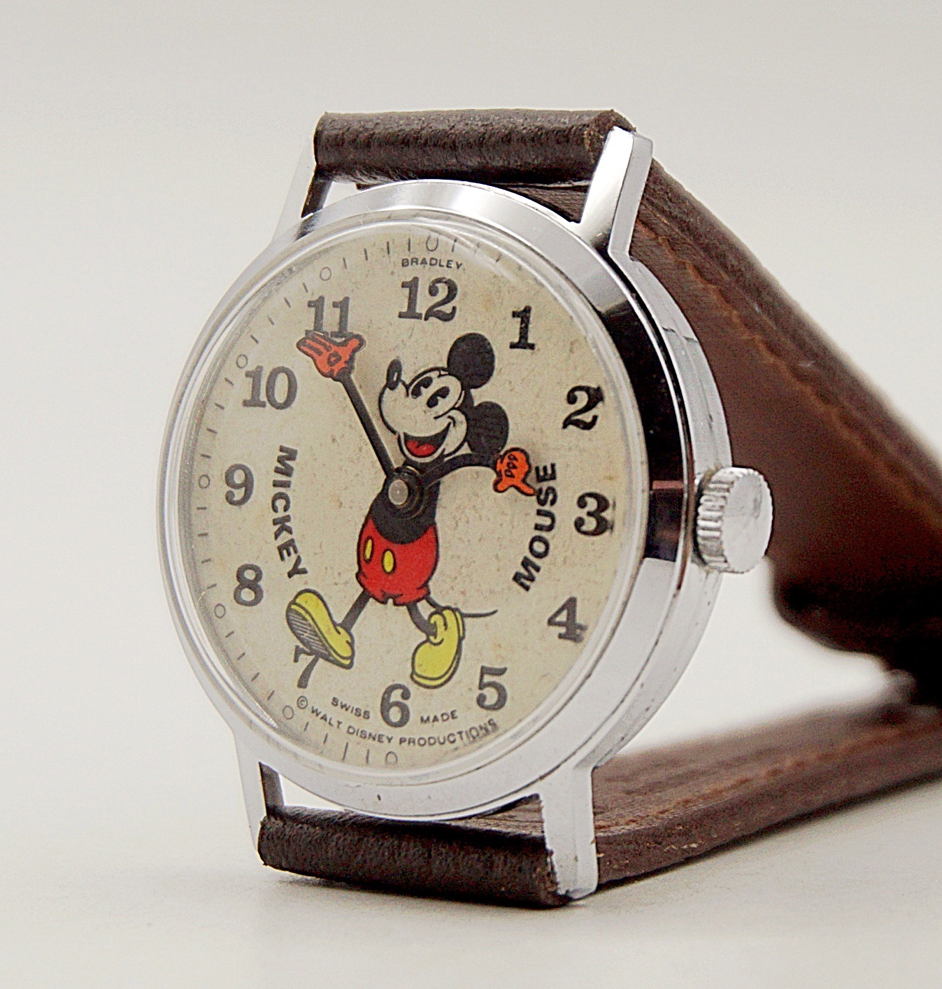 นาฬิกาเก่า MICKEY MOUSE ไขลาน