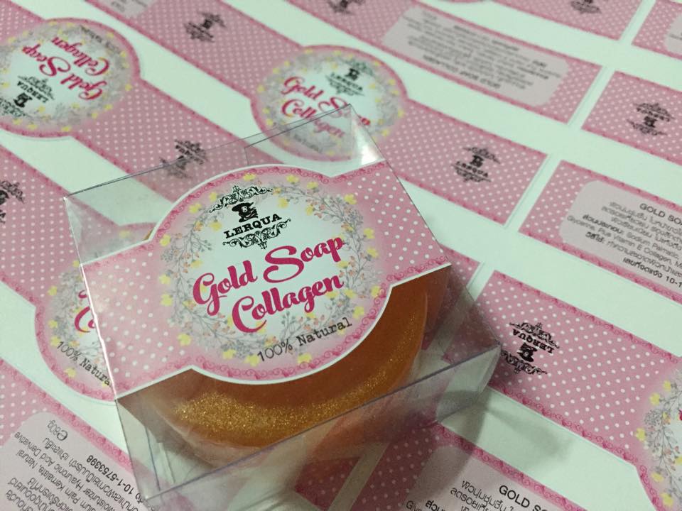 สายรัดสบู่ กระดาษอาร์ต