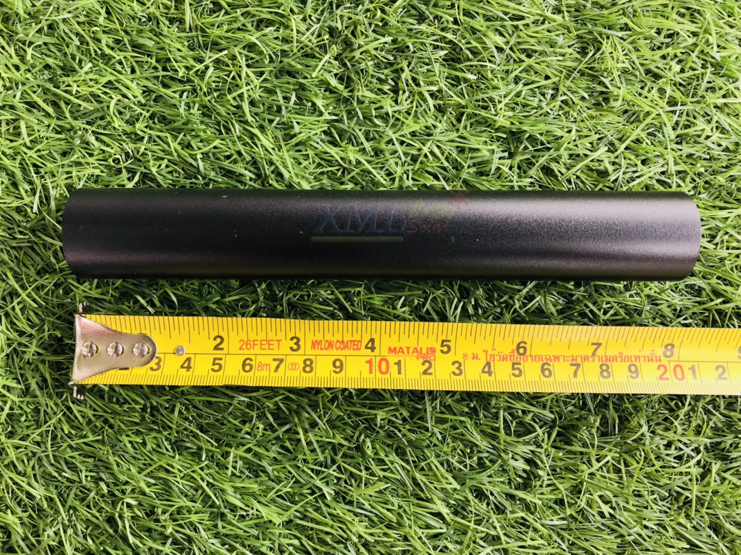 โคมไฟปักสนามโซล่าเซลล์ ทรงกรวย (แสง : เหลืองวอมไวท์)