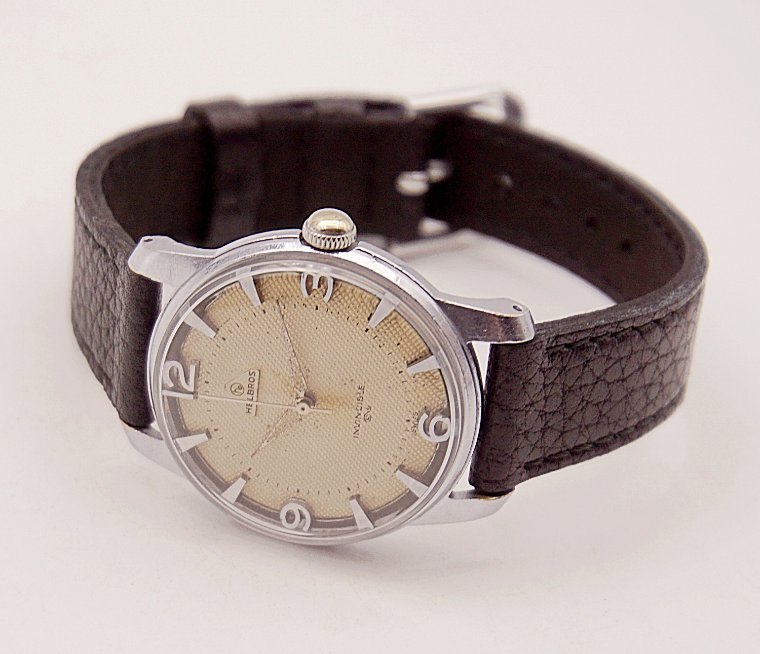 นาฬิกาเก่า HELBROS ไขลาน