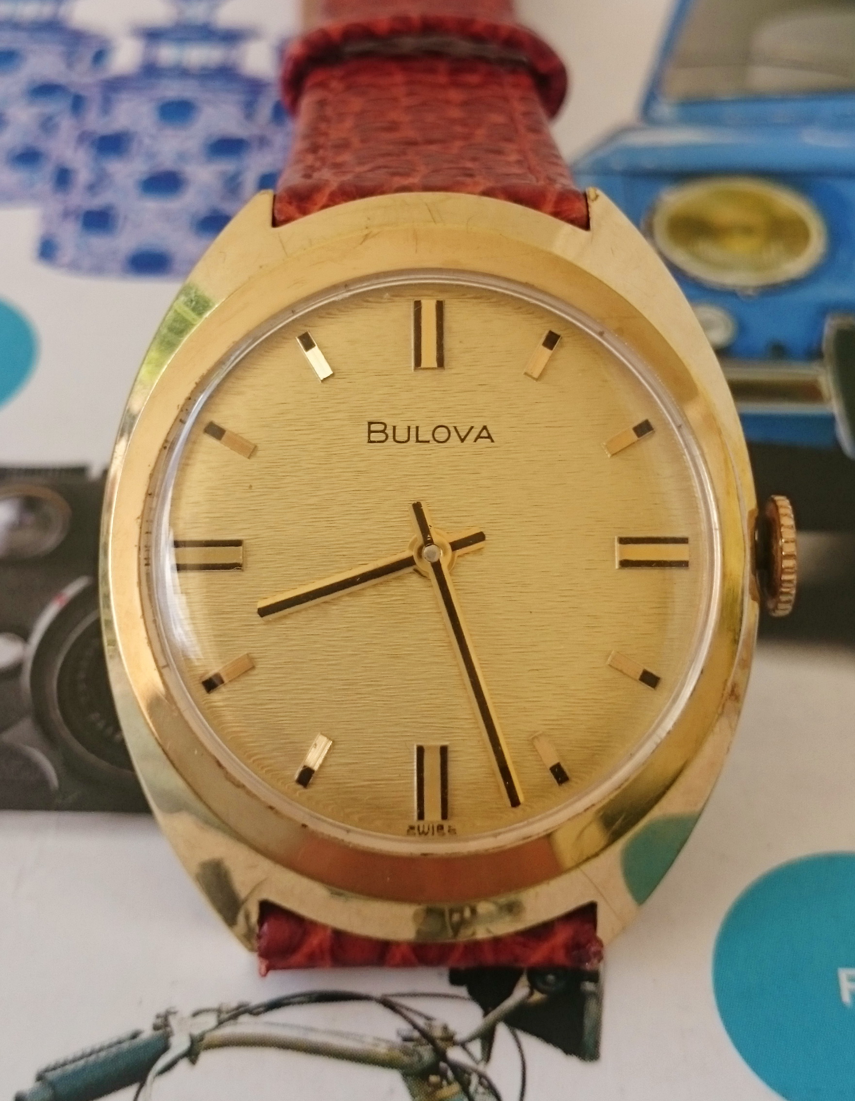 นาฬิกาเก่า BULOVA ไขลาน