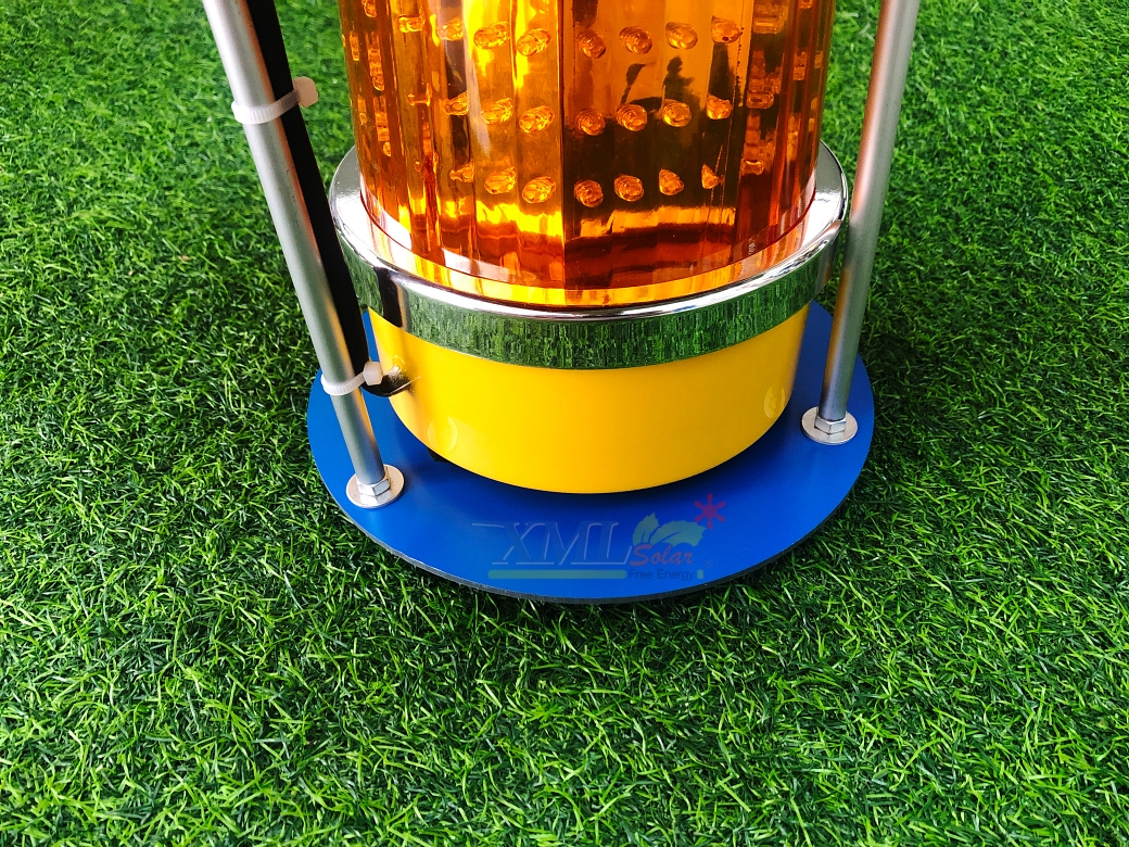 ไฟไซเรนพลังงานแสงอาทิตย์ (แสง : สีเหลือง) 10 watt