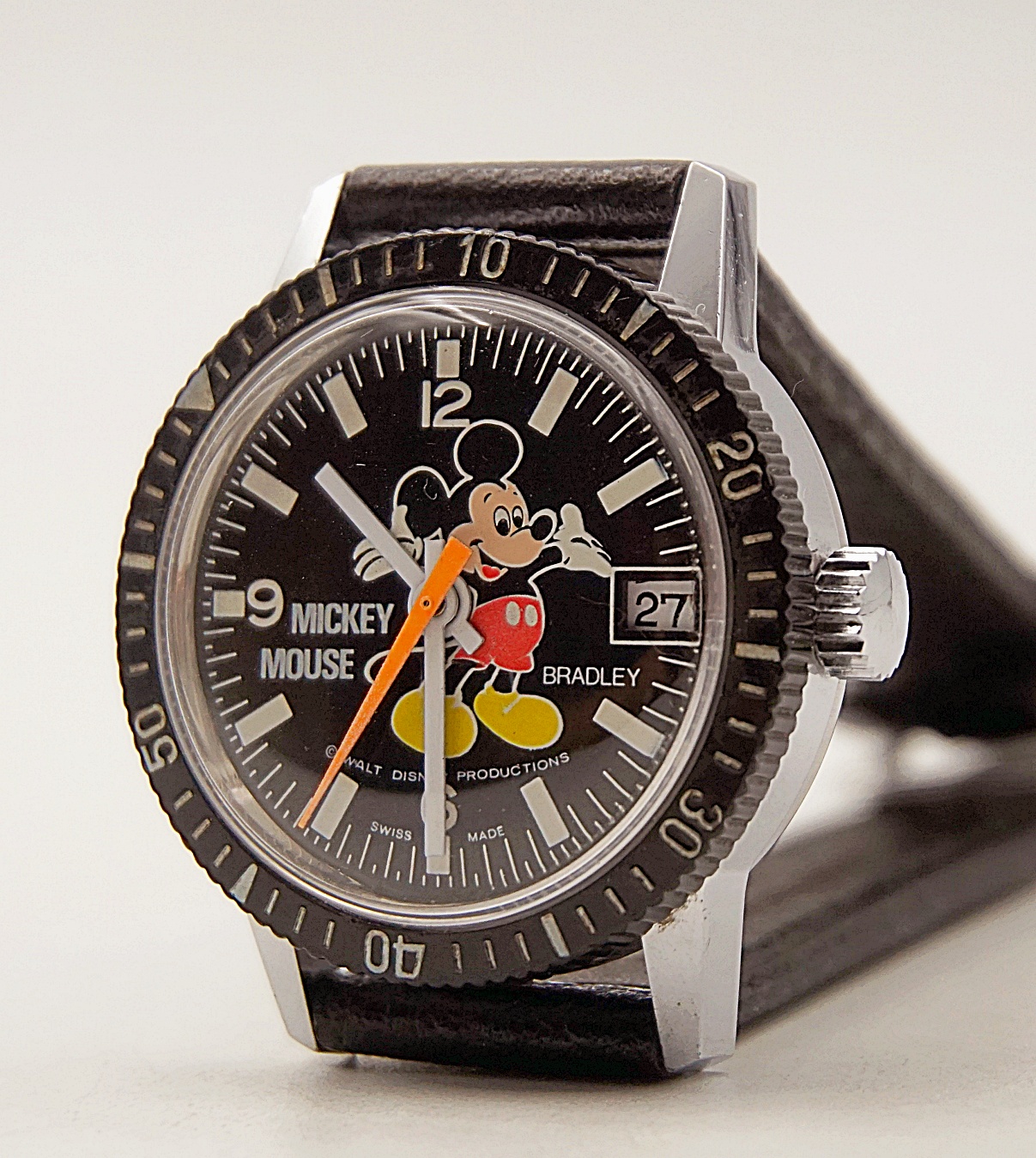 นาฬิกาเก่า MICKEY MOUSE ไขลาน