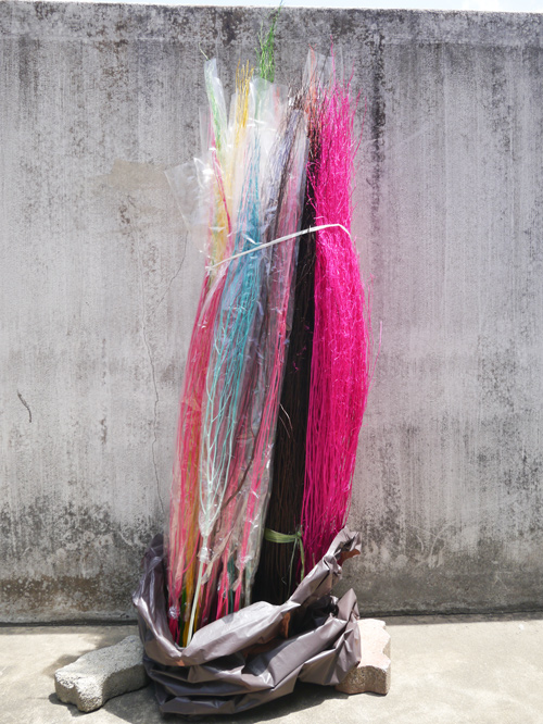 ก้านไม้งาไม่ตัด สีธรรมชาติ/ย้อมสี 100/300/500/1000g