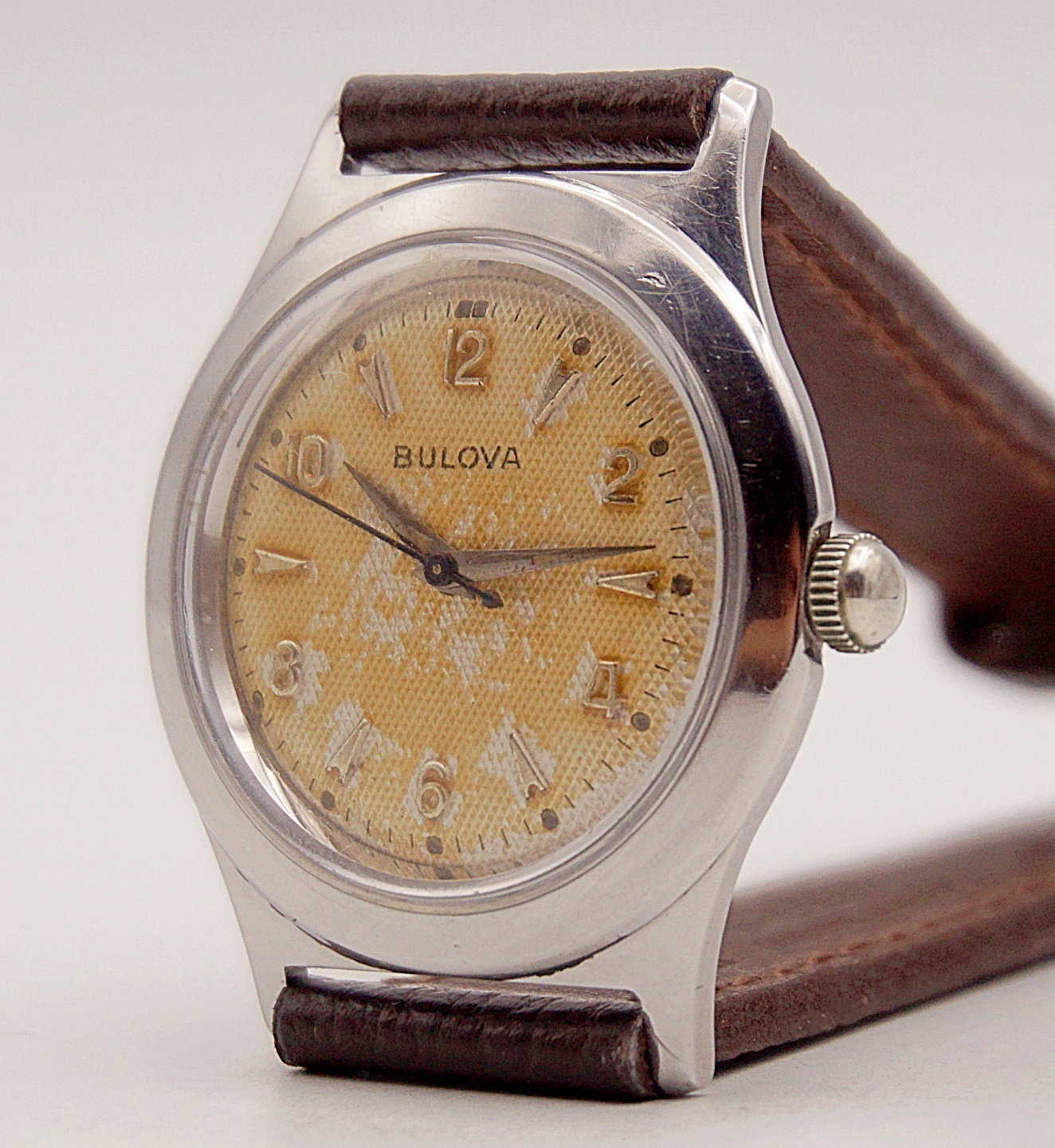 นาฬิกาเก่า BULOVA ไขลาน