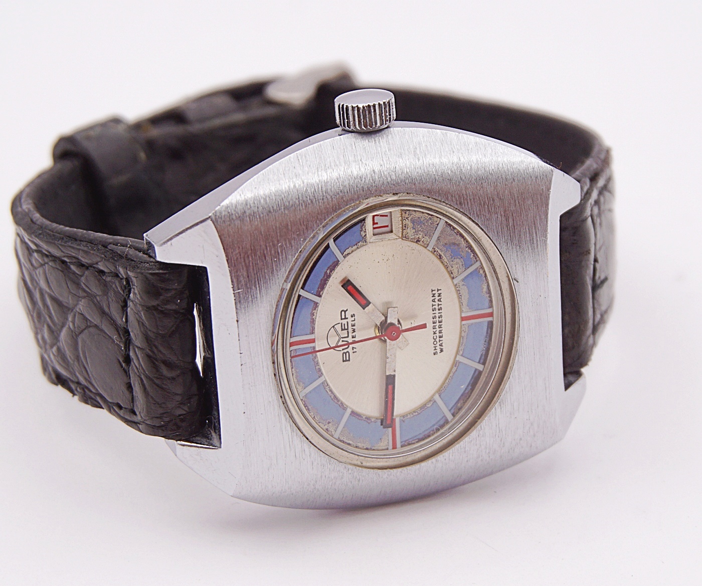 นาฬิกาเก่า BULER ไขลาน