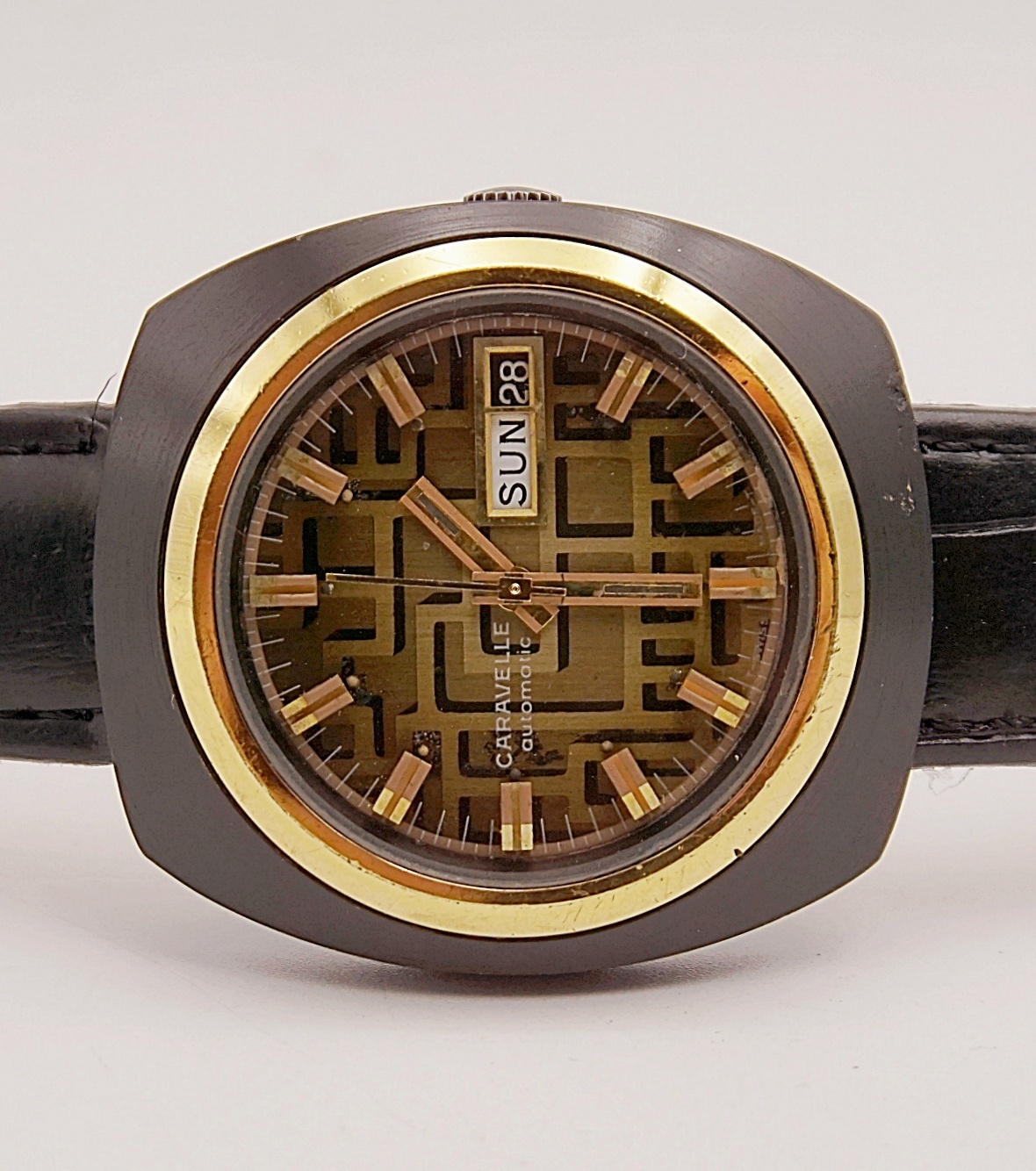 นาฬิกาเก่า CARAVELLE ออโตเมติก