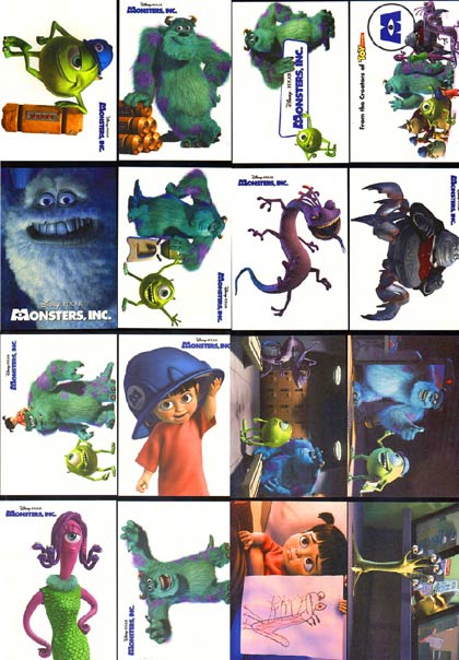 Postcard Monster Inc. 32 ใบ