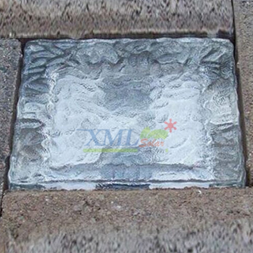 ก้อนน้ำเเข็งโซล่าเซลล์ 4 LED (เเสง : ขาว)