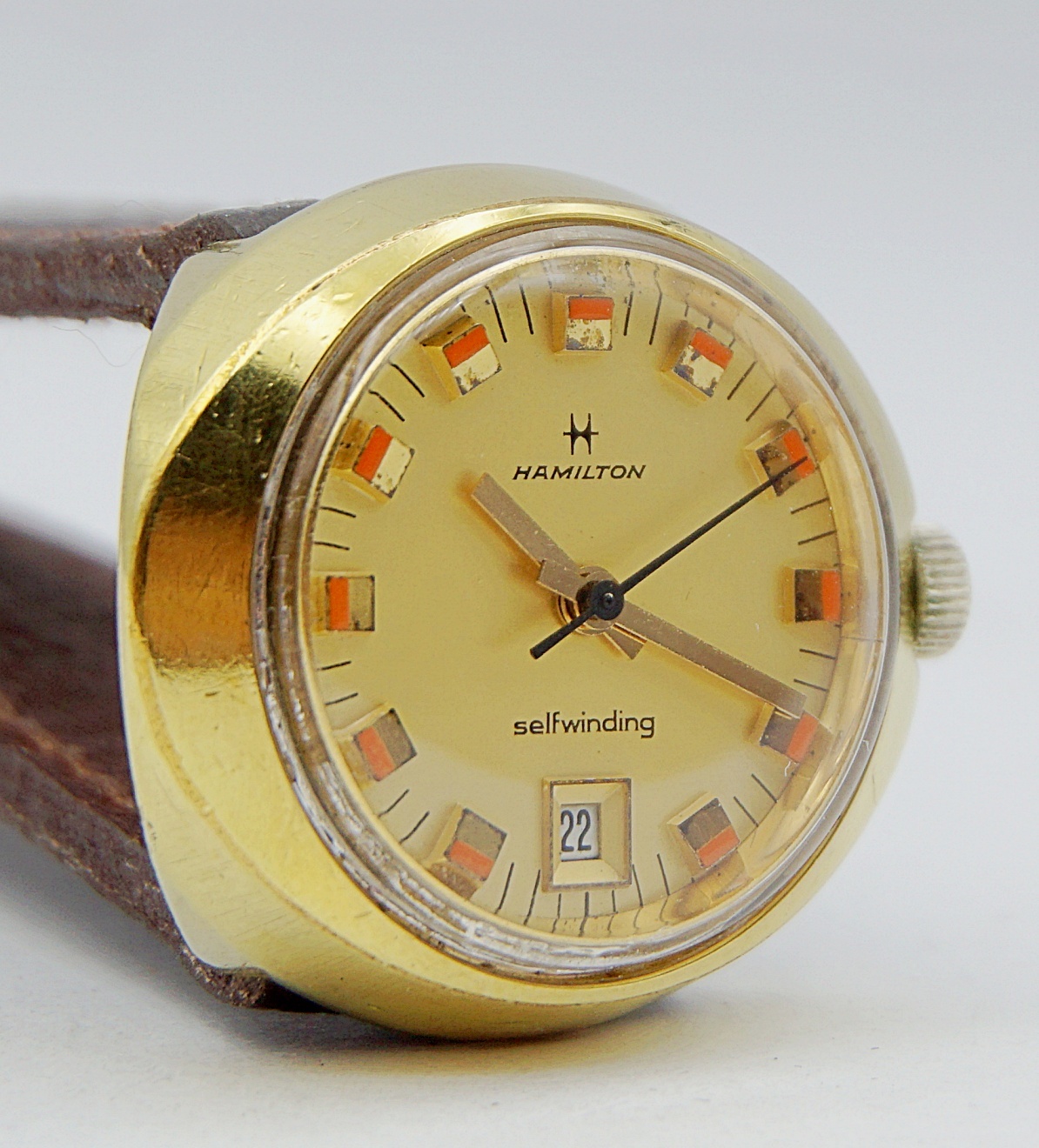 นาฬิกาเก่า HAMILTON ออโตเมติก (ผู้หญิง)