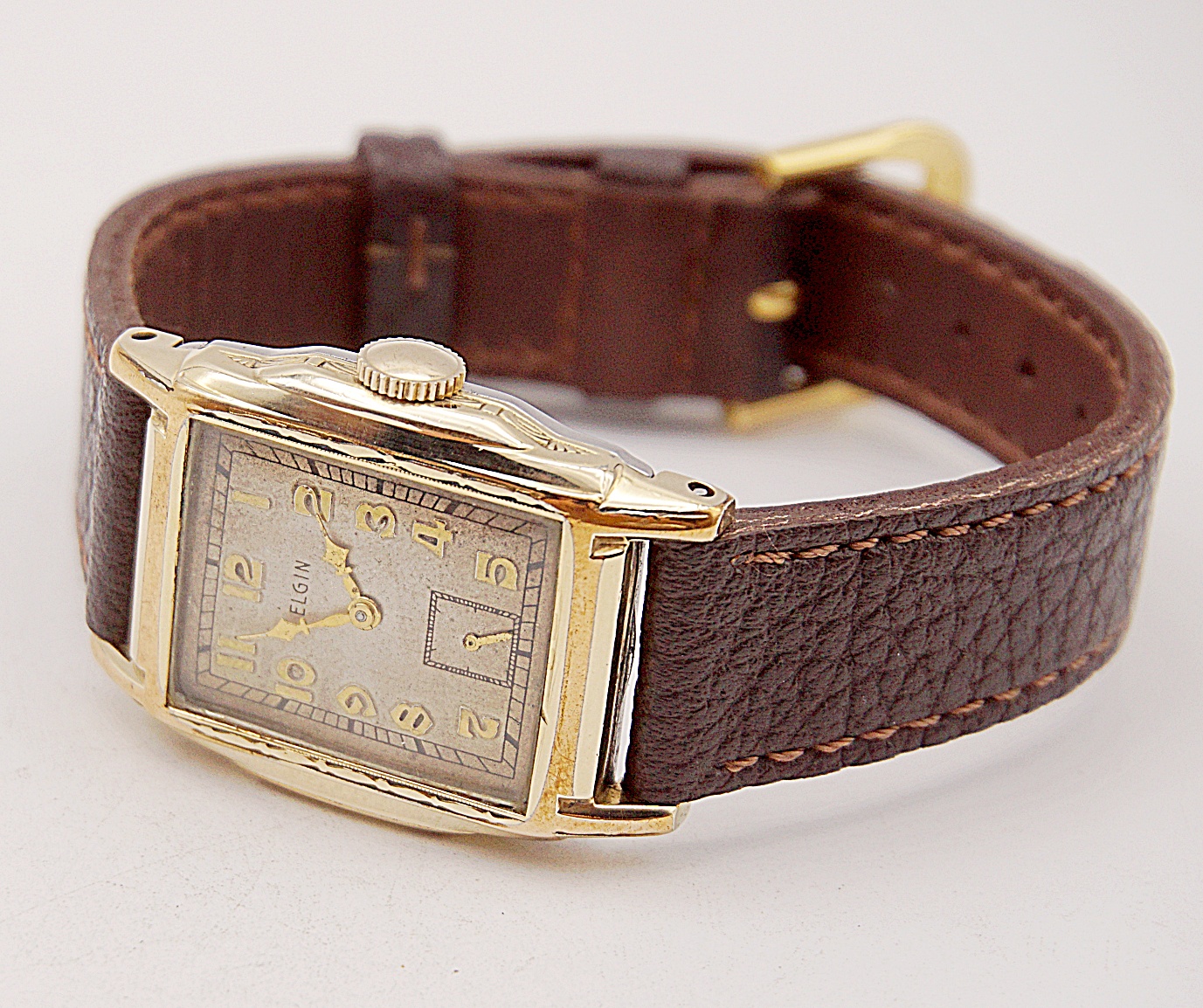 นาฬิกาเก่า ELGIN ไขลานสองเข็มครึ่ง