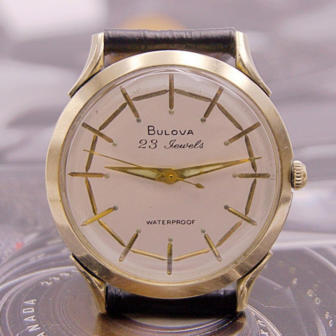 นาฬิกาเก่า BULOVA ไขลาน