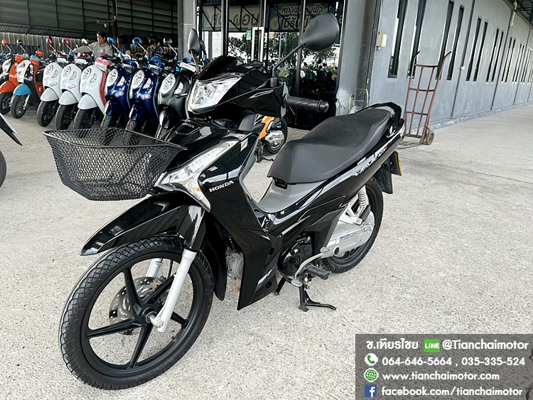 WAVE125I ปี66 ล้อแม็กซ์ สตาร์ทมือ สภาพเหมือนใหม่ ชุดสีสวย เครื่องเดิมแน่น ใช้งานทนทาน ขับขี่คล่องตัว ราคา 52,500