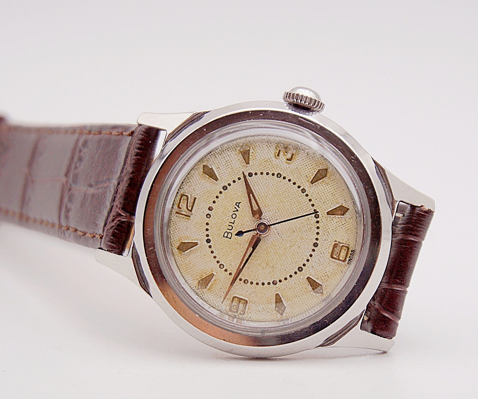 นาฬิกาเก่า BULOVA ไขลาน