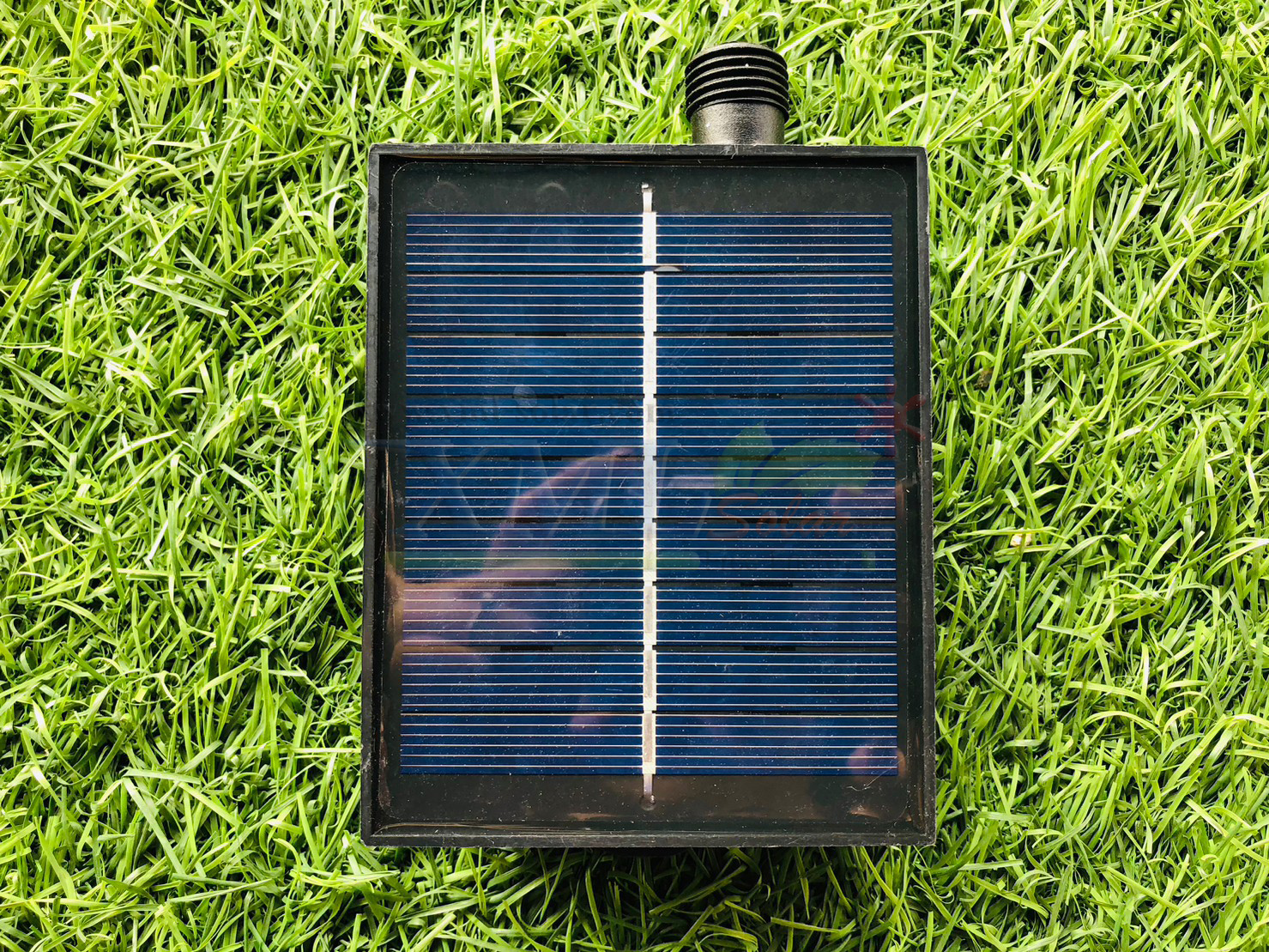 ไฟกระพริบโซล่าเซลล์ รุ่นใหม่สายขาว ยาว 10 เมตร (เเสง : เหลืองวอมไวท์)