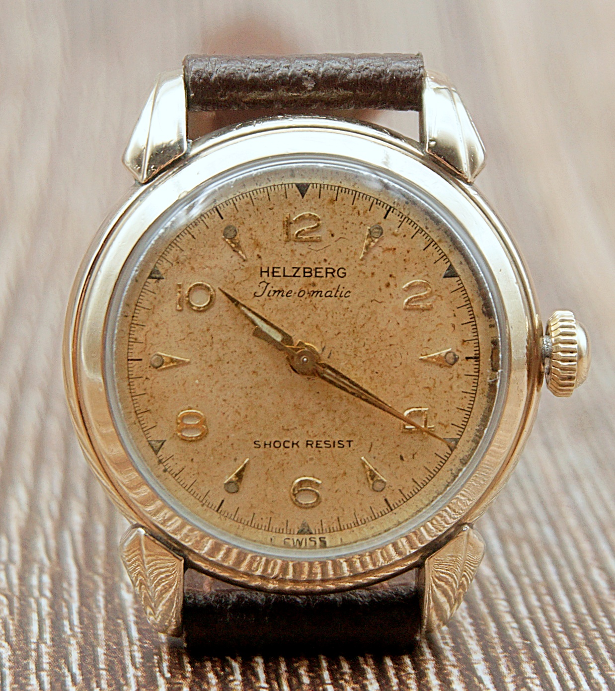 นาฬิกาเก่า HELZBERG ออโตเมติก