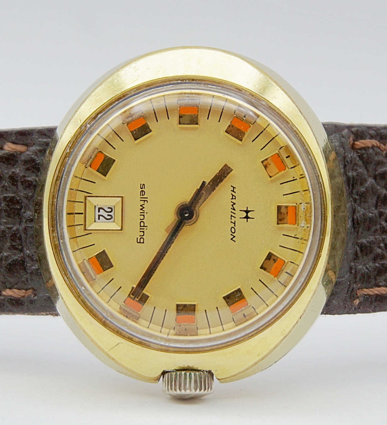 นาฬิกาเก่า HAMILTON ออโตเมติก (ผู้หญิง)